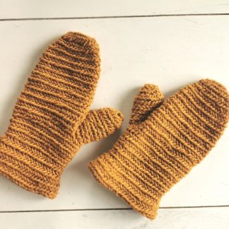 Naalbinding gloves for bigger hand