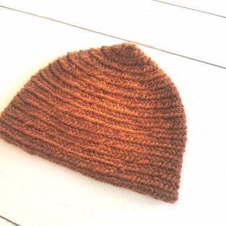 Handspun Wool Naalbinding Viking Hat - Korgen Stitch (54-56cm)